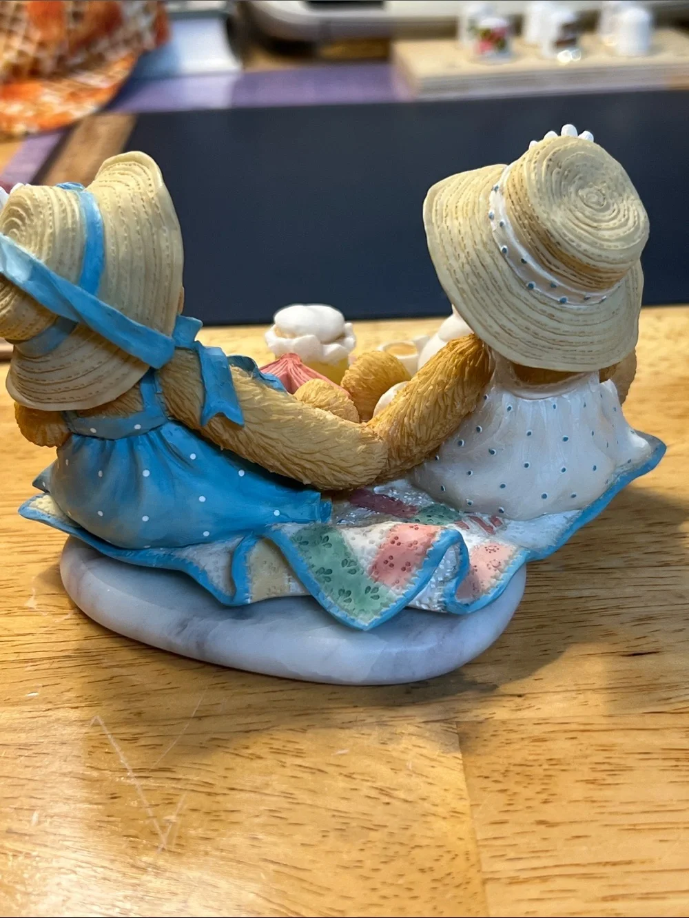 Cherished Teddies Freda and Tina “our friendship is a perfect blend”